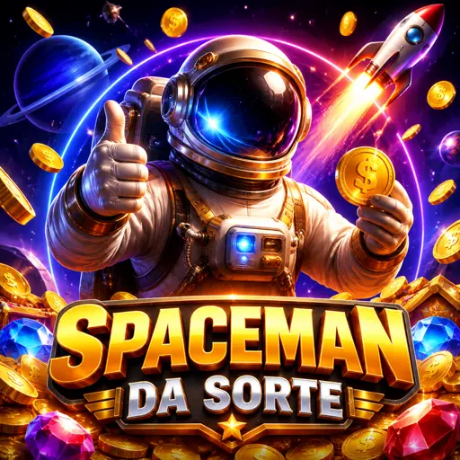 Cartão do jogo Spaceman com astronauta e curva de multiplicador